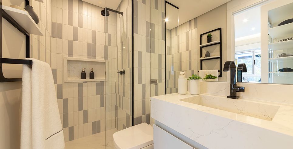 Decorado 53m² - Banheiro