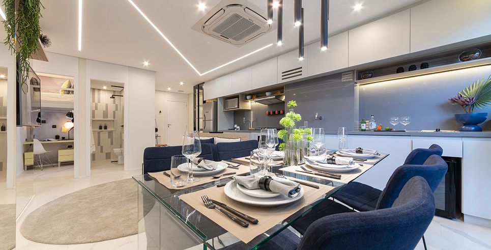 Decorado 53m² - Sala