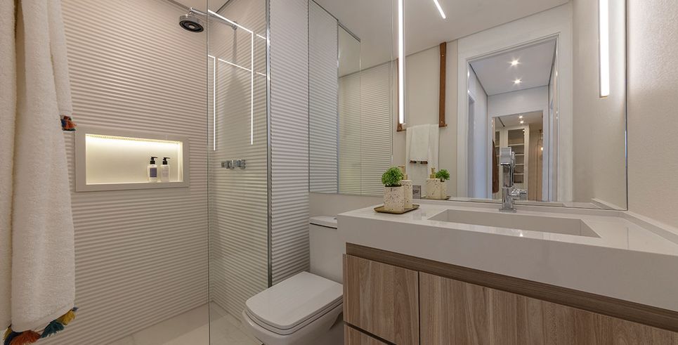 Decorado 74m² - Banheiro