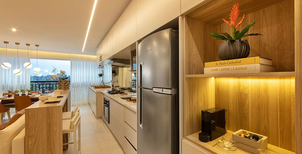 Decorado 74m² - Cozinha