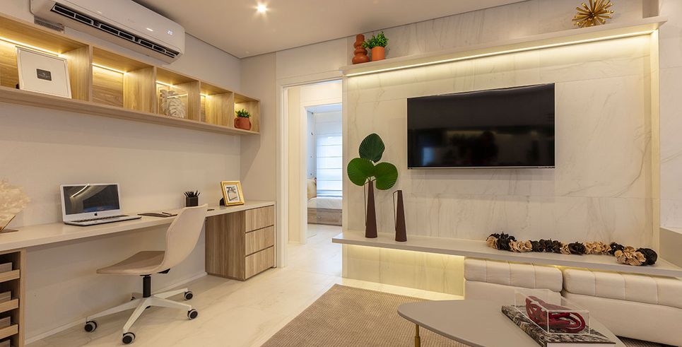 Decorado 74m² - Living - Sala